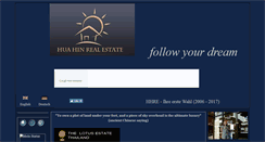 Desktop Screenshot of hua-hin-real-estate.com